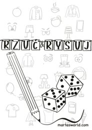 🎲✏️ Rzuć i Rysuj – Kreatywna Gra Rysunkowa! 🎨🧠