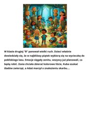 Czytanie ze zrozumieniem, klasa 2-3, edukacja specjalna.