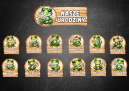 KALENDARZ URODZIN GRUPA ŻABKI