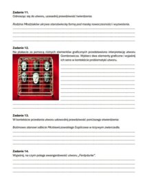 Karta pracy "Ferdydurke"