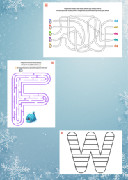 Ćwiczenia sylabowe cz. 3 Seria Zima Pingwinki