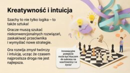 Edukacja przez szachy w szkole – prezentacja PDF (15 slajdów), rozwój myślenia, koncentracji i matematyki