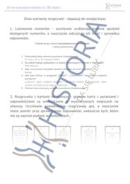Gra planszowa - Zrywy narodowościowe w XIX wieku