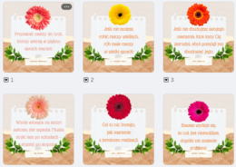 Gazetka polonistyczna - 10 kart, cytaty, motywacja