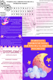 Warsztaty: Tworzenie wizji: Jak marzenia wpływają na zdrowie psychiczne - Scenariusz, Karty Pracy, Prezentacja, Pytania do dyskusji, Quiz