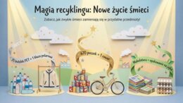 Recykling – segregacja odpadów i drugie życie śmieci (gazetka szkolna / prezentacja)