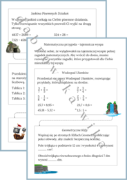 Matematyczna przygoda - tajemnicza wyspa