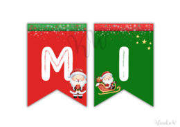 Girlanda „WITAJ ŚWIĘTY MIKOŁAJU!” – PDF do druku