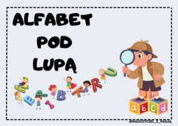 Alfabet pod lupą
