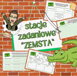 STACJE ZADANIOWE "Zemsta" Aleksander Fredro
