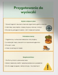 Wycieczka do lasu, parku, rezerwatu. Obserwacja ptaków, roślin, różnorodność biologiczna. Zasady zachowania