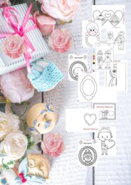 DZIEŃ BABCI I DZIADKA - KARTY PRACY, LAURKI, KOLOROWANKI.