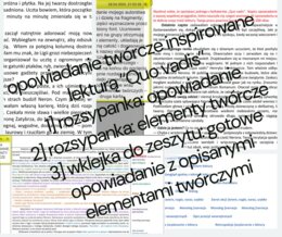 Opowiadanie twórcze inspirowane lekturą "Quo vadis" Henryka Sienkiewicza