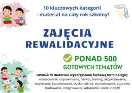 Tematy Zajęcia Rewalidacyjne Gotowe Wpisy do dziennika REWALIDACJA Kształcenie specjalne