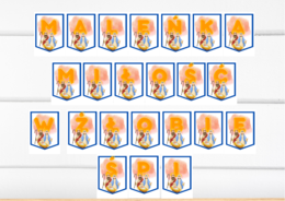 Girlanda - "Maleńka miłość w żłobie śpi"