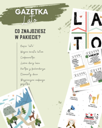 Gazetka LATO + GRATIS gazetka Bezpieczne Wakacje