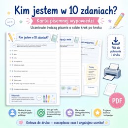 Kim jestem w 10 zdaniach?