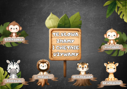 MATERIAŁY NA DRZWI LUB GAZETKĘ