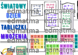 Dzień tabliczki mnożenia - gazetka wersja kolorowa