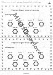 Stacje zadaniowe- ortografia (rz po spółgłoskach)