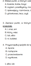 Kartkówka E8 - motywy literackie 1, interpunkcja, gramatyka