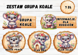 ZESTAW GRUPOWY GRUPA "KOALE"