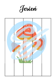 Jesienne Puzzle – Zestaw 6 Układanek dla Przedszkolaków i Młodszych Uczniów – Idealne na Pierwszy Dzień Jesieni