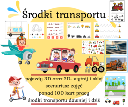 Środki transportu "Co pływa, co jedzie, a co lata?"