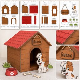 Papierowa buda 3D