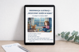 Scenariusz lekcji. Deszcz to nie nuda