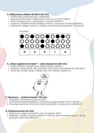 Dzień Kropki z alfabetem Braille'a