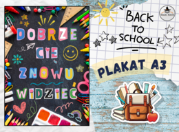 PLAKAT "Dobrze Cię znowu widzieć" za 1 zł! Po wakacjach w szkole