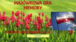 🤍❤🤍❤Majówkowa gra interaktywna memory - radosne świętowanie 1-3.05