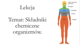 Klasa 5- Składniki chemiczne organizmów - prezentacja