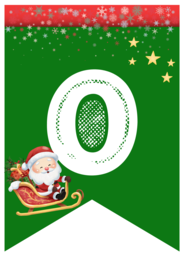 Girlanda „WITAJ ŚWIĘTY MIKOŁAJU!” – PDF do druku