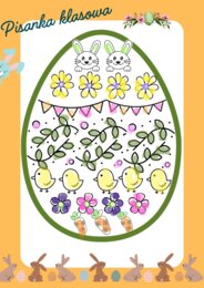 Wielkanoc, Stwórz pisankę klasową XXL, praca zespołowa