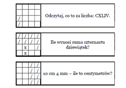 Sprawdź się! - karta pracy dla klasy 4