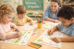 Karty pracy „Wiosna tuż-tuż”