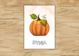 Dary jesieni - plansze edukacyjne A4