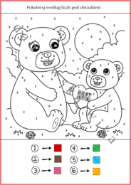 Kolorowanka z okazji Dnia Matki