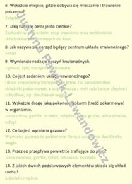 Odkrywamy tajemnice ciała człowieka (gra w statki na podsumowanie)