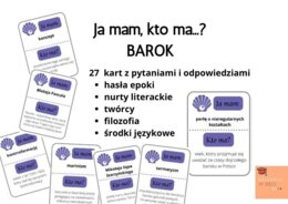 Ja mam... Kto ma? Barok
