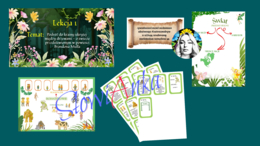 Zestaw materiałów dydaktycznych do omówienia lektury „Baśniobór” Brandona Mulla + PREZENTACJA GRATIS