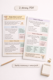 Kiedy Reksio się boi? – karta rozmowy