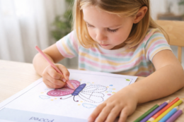 Wiosenne obrazki do dokończenia – karta pracy