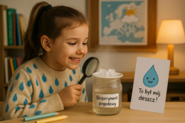 Deszczowa przygoda w klasie. Scenariusz lekcji o zjawiskach atmosferycznych.