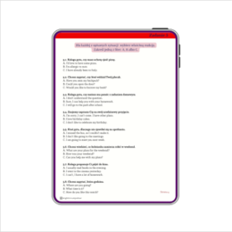 Angielski - ZESTAW - egzamin ósmoklasisty