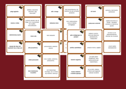 BIBLIJNE ZWIĄZKI FRAZEOLOGICZNE – fiszki – kl. 4-8 – egzamin – powtórzenie- ćwiczenia - frazeologizmy - Biblia