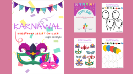 Karnawał - karty pracy