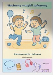 Karty obrazkowe: „Co robimy w deszczu?”